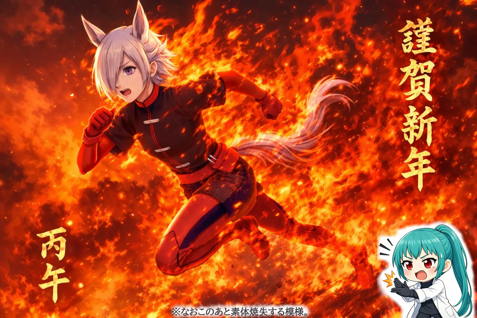 ［HNY2026］あけまして今年は丙午（ひのえうま）